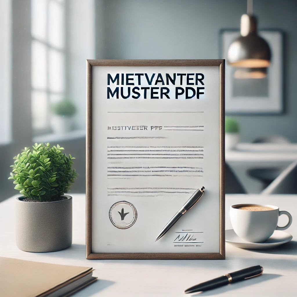 Mietvertrag Muster PDF